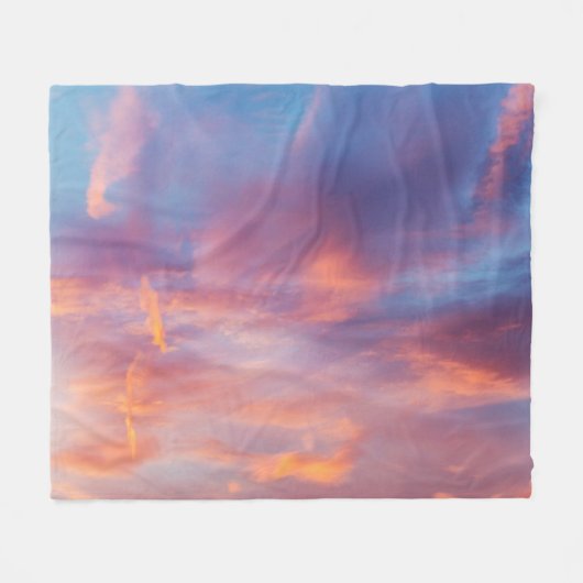 schalkhafter Himmel Fleecedecke (Vorderseite (Horizontal))