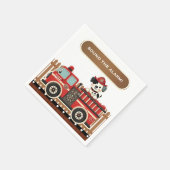 Schall den Alarm! Moderne Trucksäulendusche Serviette (Ecke)