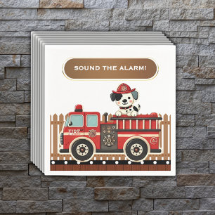 Schall den Alarm! Moderne Trucksäulendusche Serviette