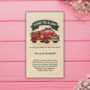 Schall den Alarm! Vintage Trucksäulendusche Begleitkarte