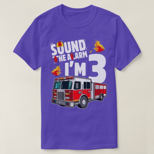 Schall des Alarm-Feuers T-Shirt (Design vorne)