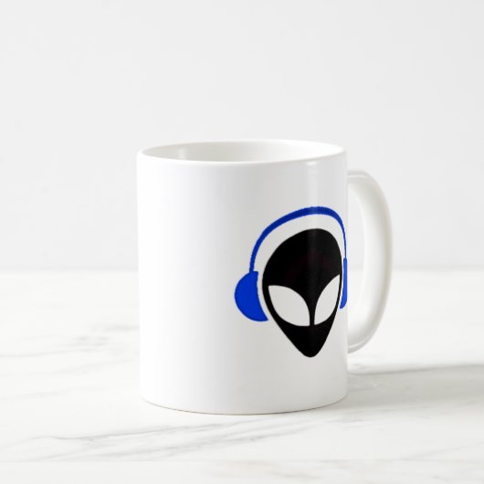 Schallalien-Logo Kaffeetasse (VorderseiteRechts)