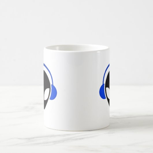 Schallalien-Logo Kaffeetasse (Mittel)