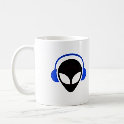 Schallalien-Logo Kaffeetasse (Links)