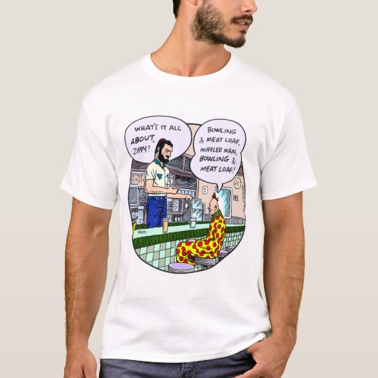 Schalldämpfer-Mann-Zippy T - Shirt #1 (Vorderseite)