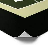 Schallgitarre Poster (Ecke)