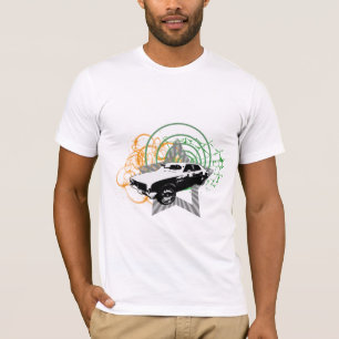 Schallgrunge-Auto-Entwurfs-T - Shirt