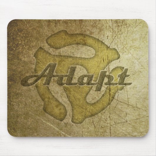 Schallplatte 45 mousepad (Vorne)