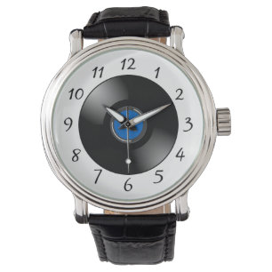 Schallplatte Armbanduhr