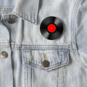 Schallplatte Button (Beispiel)