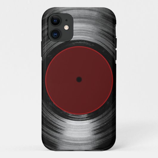 Schallplatte Case-Mate iPhone Hülle (Rückseite)