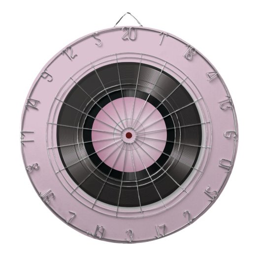 Schallplatte Dartscheibe
