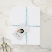 Schallplatte Geschenkanhänger (Mit Garn)
