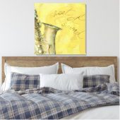 Schallplatte, Leinwand (Insitu (Schlafzimmer))