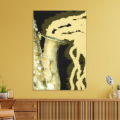 Schallplatte, Leinwand (Insitu (Wohnzimmer))