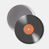 Schallplatte Magnet (Vorderseite/Rückseite)
