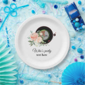 Schallplatte Pappteller (Party)