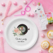 Schallplatte Pappteller (Party)