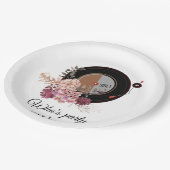 Schallplatte Pappteller (Schrägansicht)