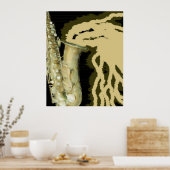 Schallplatte, Plakat (Küche)