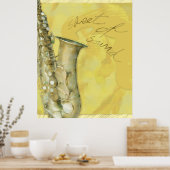 Schallplatte, Plakat (Küche)