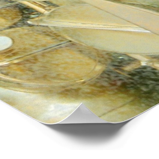 Schallplatte, Plakat (Ecke)