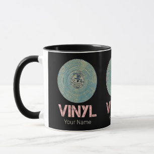 Schallplatte Retro Disco Vintage Musik Design Tasse