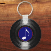 Schallplatte Schlüsselanhänger (Vorderseite)