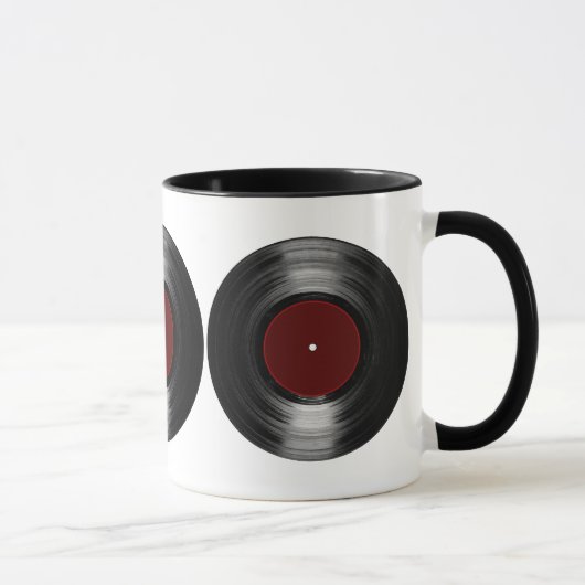 Schallplatte Tasse (Rechts)