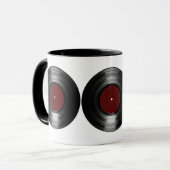 Schallplatte Tasse (Vorderseite Links)