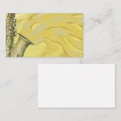 Schallplatte Visitenkarte (Vorne/Hinten)