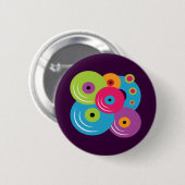 Schallplatten Button (Vorne & Hinten)