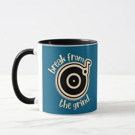 Schallplatten-Kaffeetasse Tasse (Links)