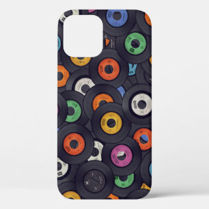 Schallplatten-Musik-Hintergrund im Vintage-Stil Case-Mate iPhone Hülle