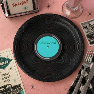 Schallplattenalbum Pappteller