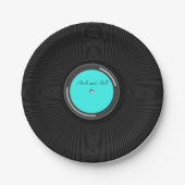 Schallplattenalbum Pappteller (Vorderseite)