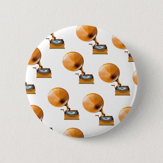 Schallplattenmuster. Button (Vorderseite)