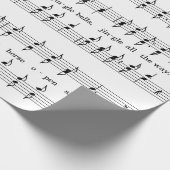 Schallplattenpapier Geschenkpapier (Ecke)