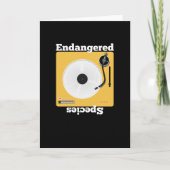 Schallplattensammler Vinyl Lovers Karte (Vorderseite)