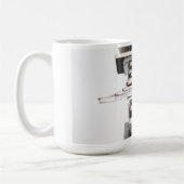 Schallplattenstapel Kaffeetasse (Links)