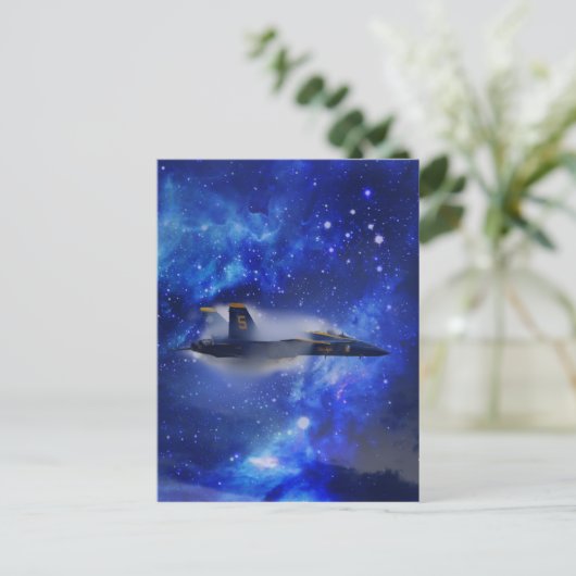 Schallschutzstrahlstrahl Postkarte (Stehend Vorderseite)