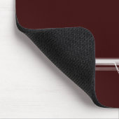 Schallwelle - braun mousepad (Ecke)