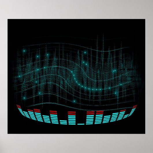 Schallwelle Poster (Vorne)