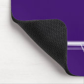 Schallwelle - Tiefe Violette Mousepad (Ecke)