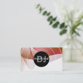 Schallwelle Visitenkarte (Stehend Vorderseite)