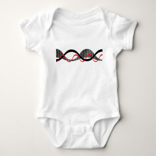 Schallwellen Baby Strampler