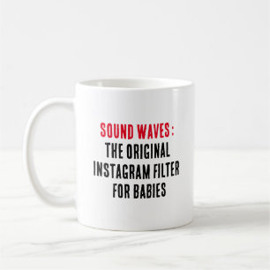 Schallwellen: das Original Kaffeetasse
