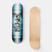 Schallwellen Skateboard (Vorderseite)