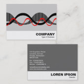 Schallwellen Visitenkarte (Vorne/Hinten)