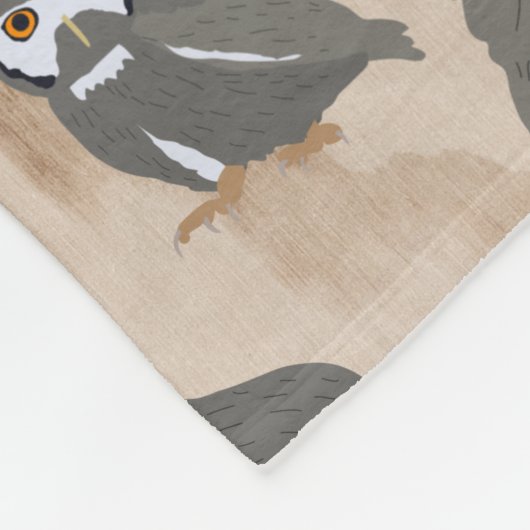 Schälmuster und rustikales Holz Fleecedecke (Ecke)